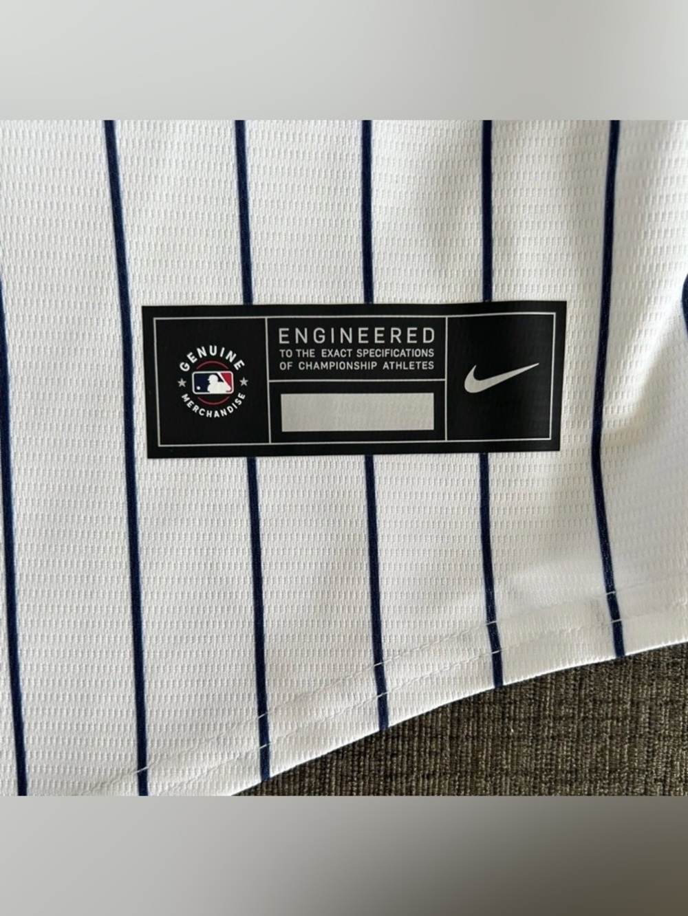 Nike Authentic New York Yankees Ben Rice #22 MLB Baseball Jersey Mens Sz: L - Picture 7 of 7